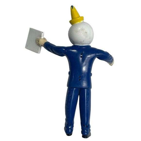 Vtg 5 Jack In The Box Rubber Bendable Figurine Advertising Scuba Fishman & More - Picture 7 of 11